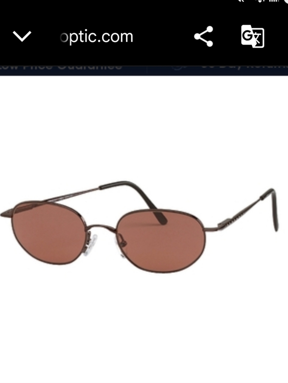 Serengeti Trek Transit Hena Vintage Sunglasses